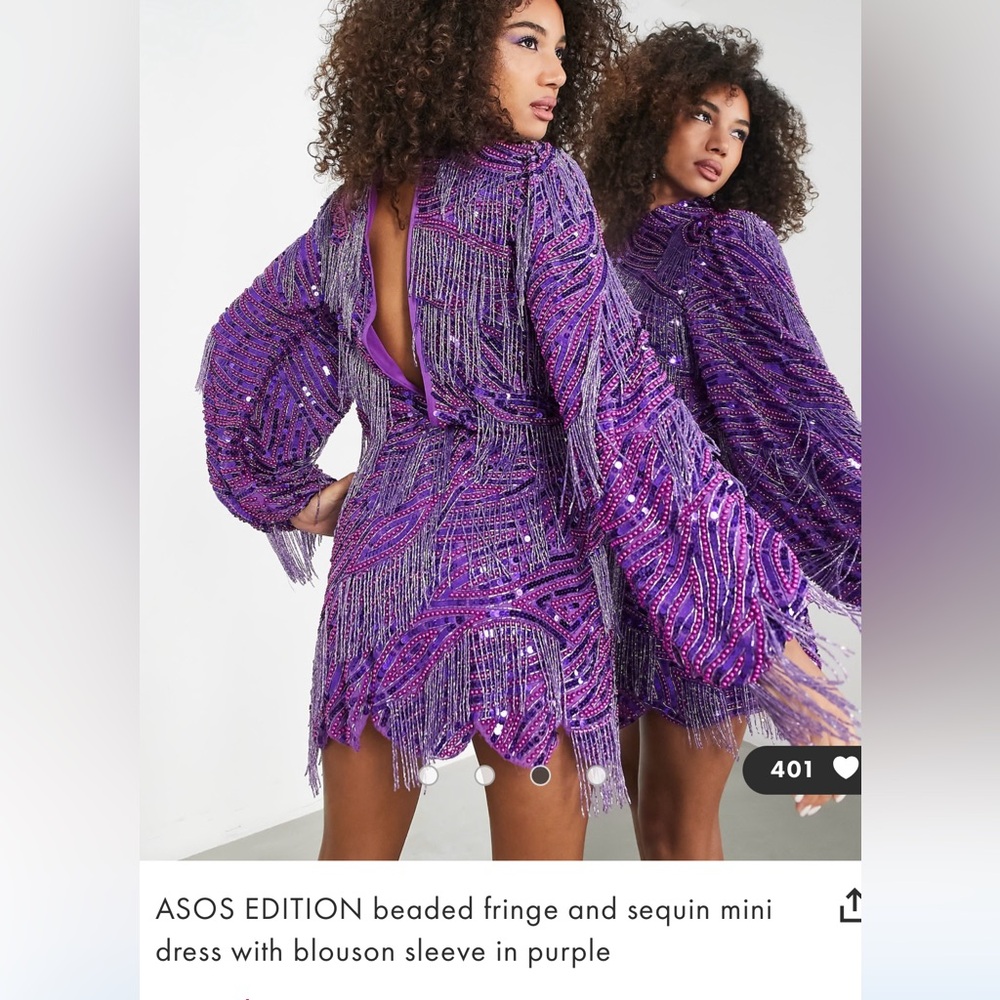 ASOS Dress Size 8 W/Measurements